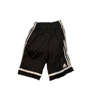 Adidas Black and White 8" Inseam Training Shorts Mens Med